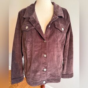 NWT Torrid Corduroy Jacket in Java Brown - Torrid Size 3 (22-24, 3X)